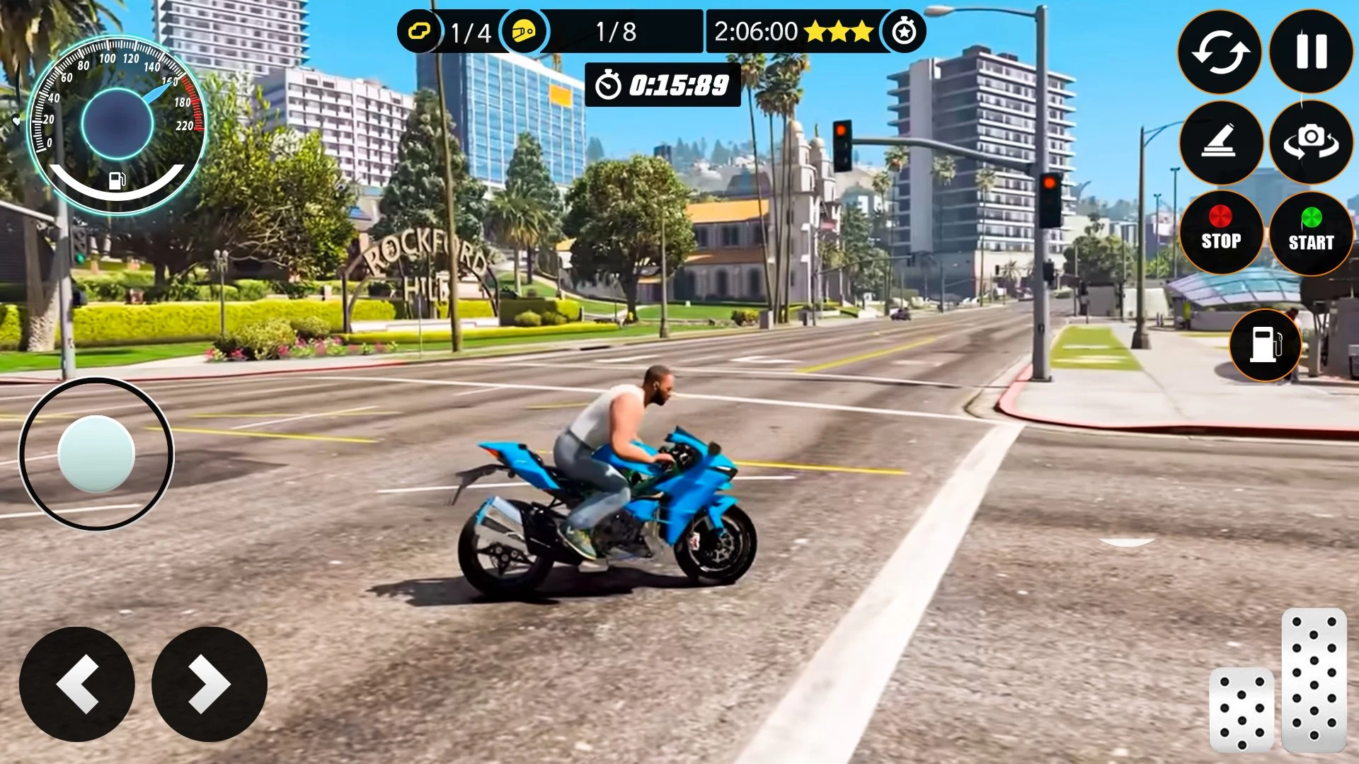 Indian Gangster Bike Mafia Sim screenshot
